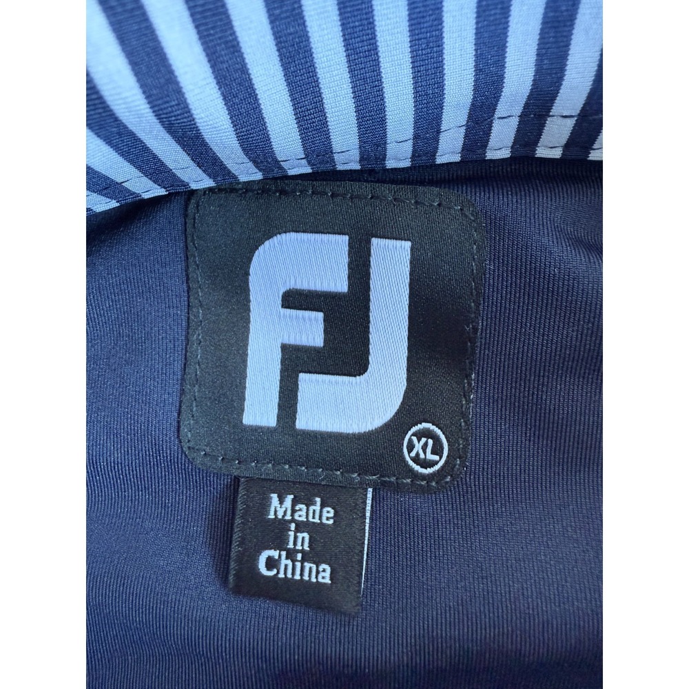 FootJoy Mike Scioscia Golf Polo Shirt Blue Mens XL Sporty Preppy Gorpcore NWT - Picture 9 of 14